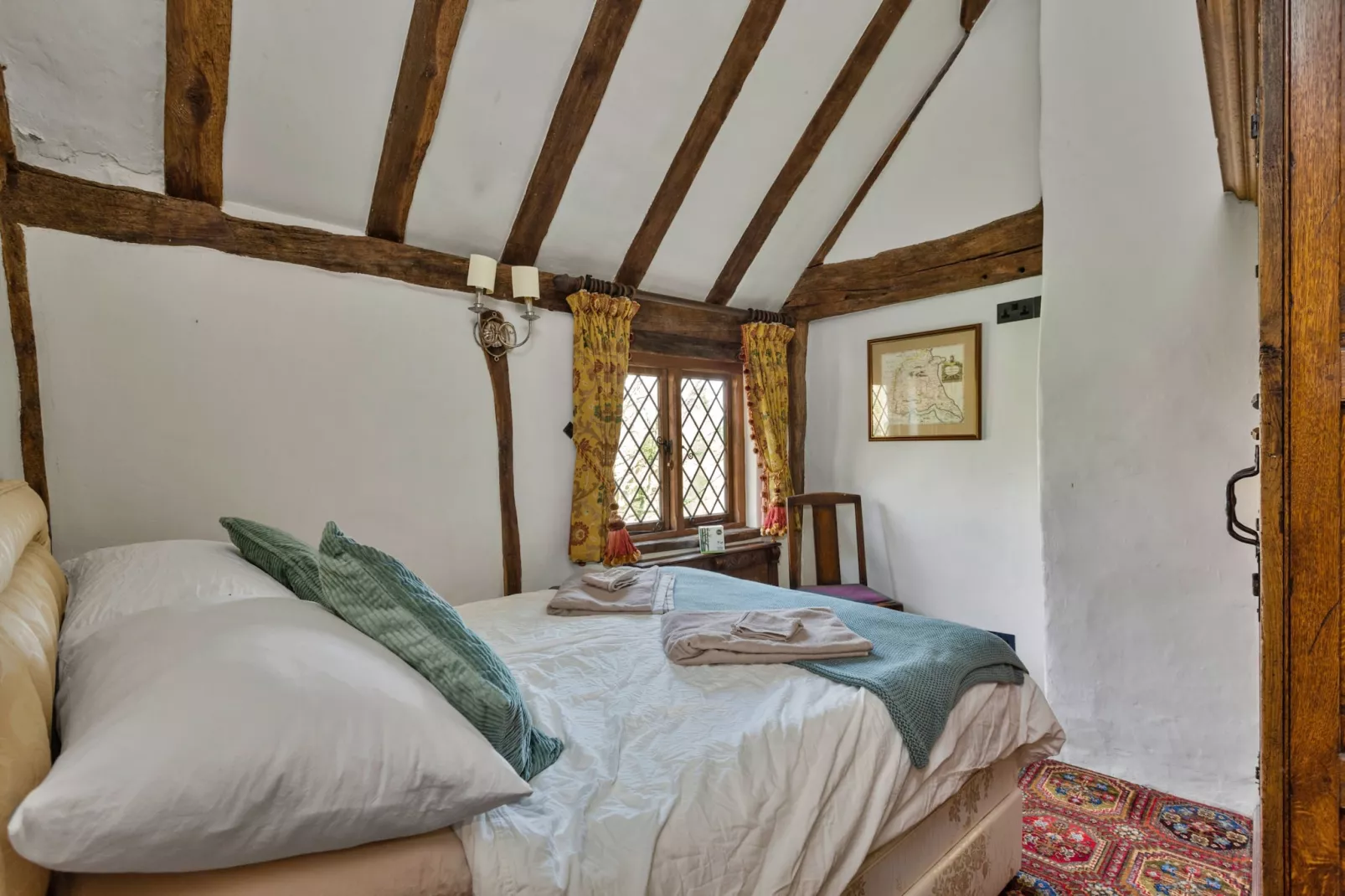 Sandhill Cottage with Hot Tub-Slaapkamer