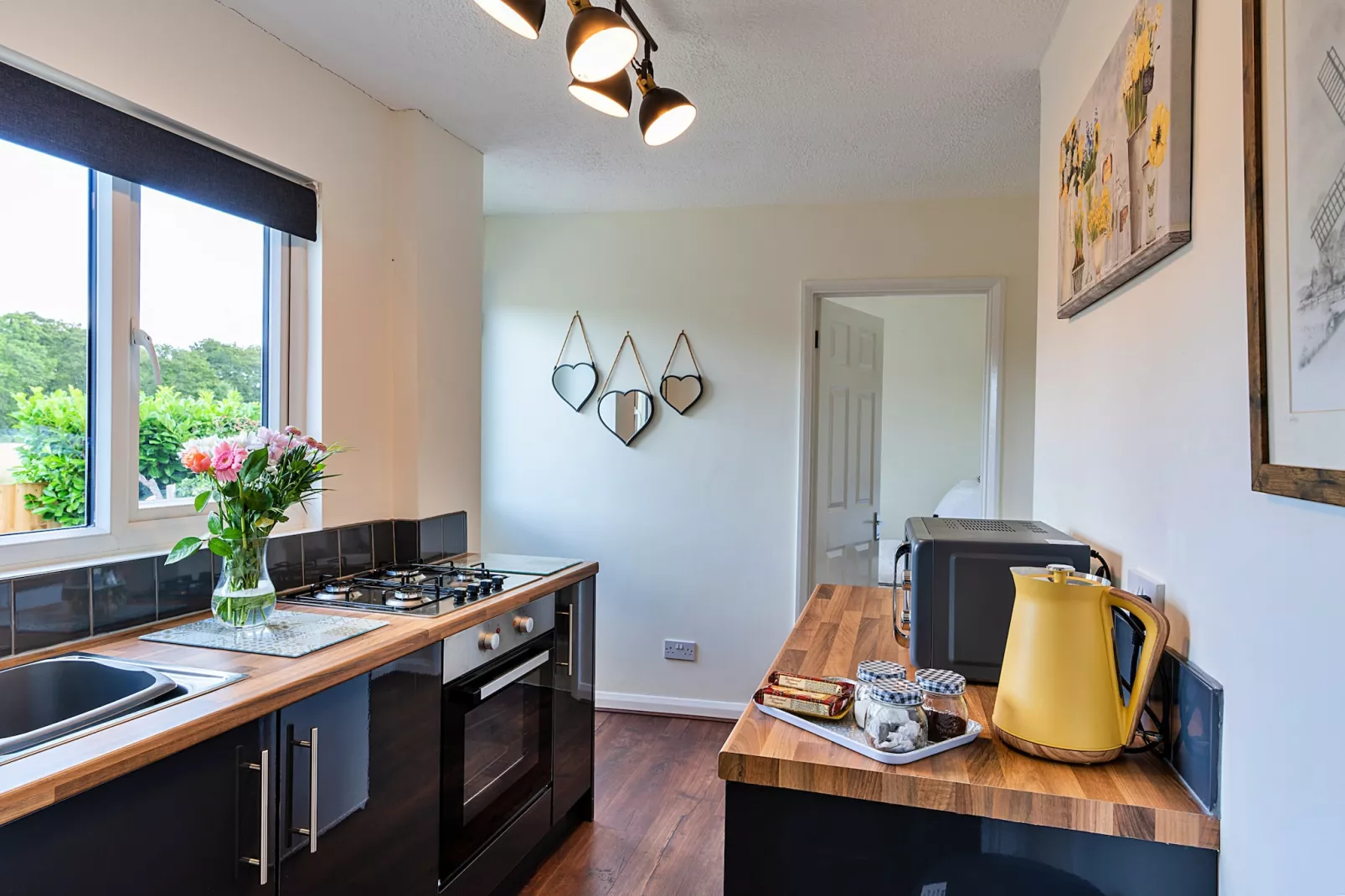 The Annexe at Rosebud Cottage-Keuken