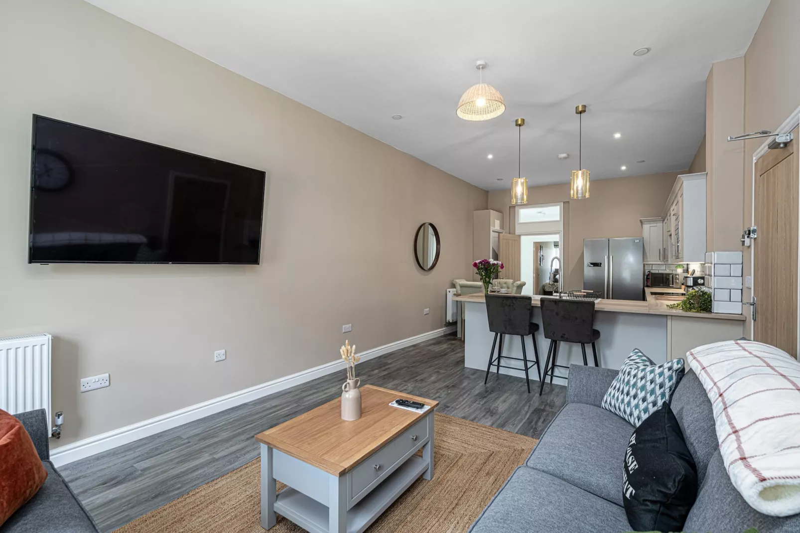 Peace Retreats Apartment - Pwllheli-Keuken