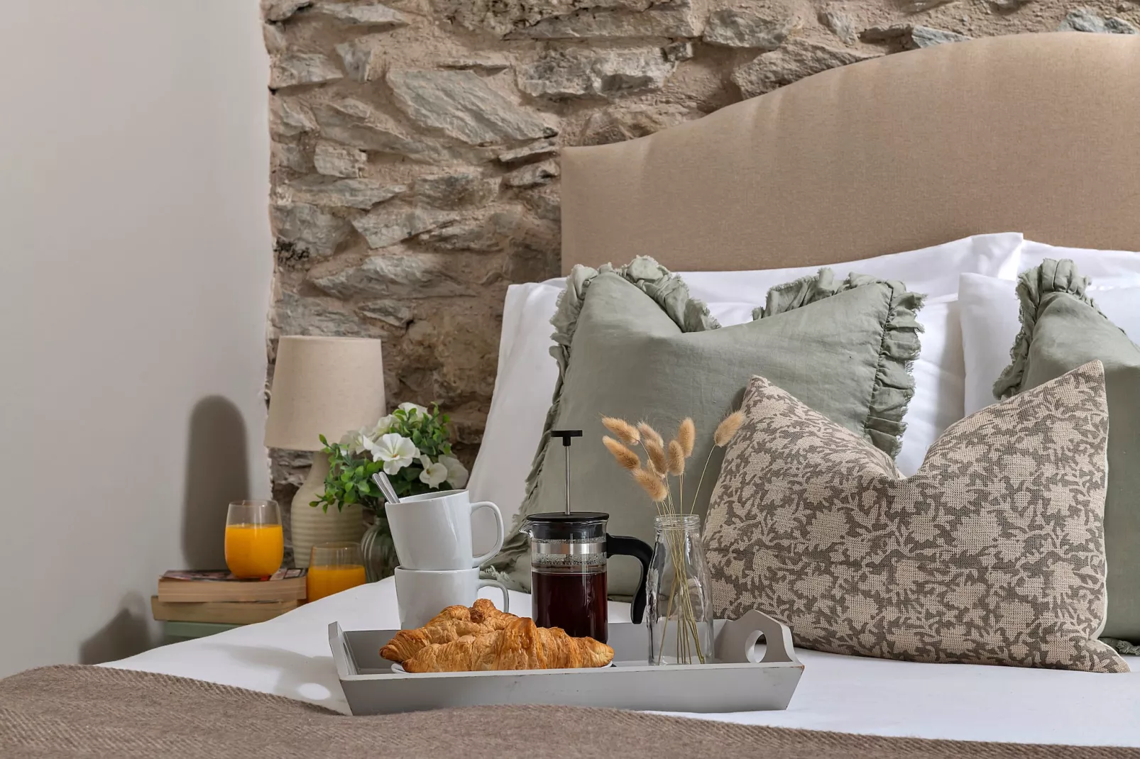 Bwthyn Llechi (Slate Cottage)-Slaapkamer