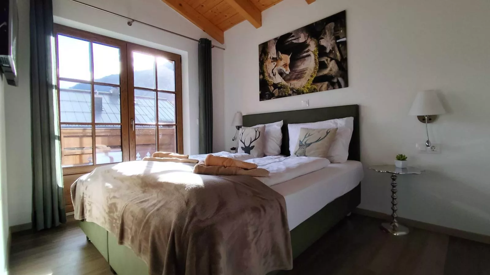 Liftblick Rauris-Slaapkamer