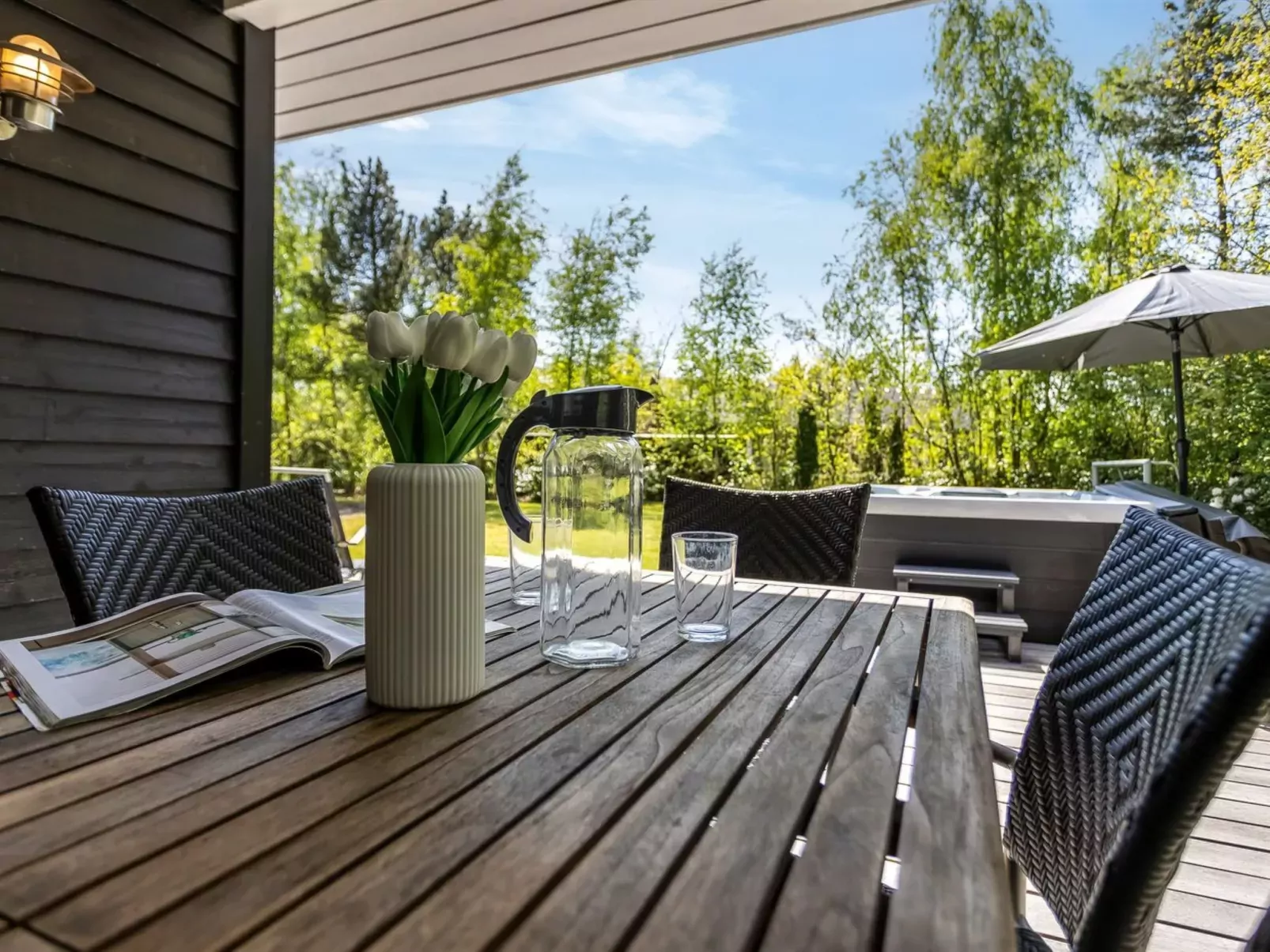 "Marlena" - 1.1km from the sea-Buiten