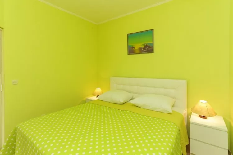 Apartments Villa Dubrovnik - Comfort Studio Apartment with Terrace and Sea View-Slaapkamer