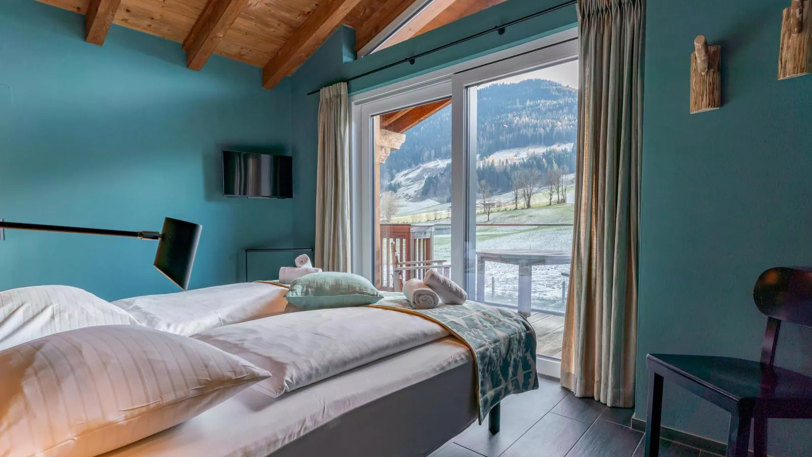 Chalet Schneelöwe S-Slaapkamer