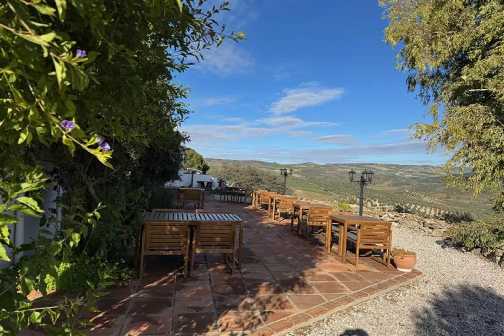 Cortijo Rosario-Tuinen zomer