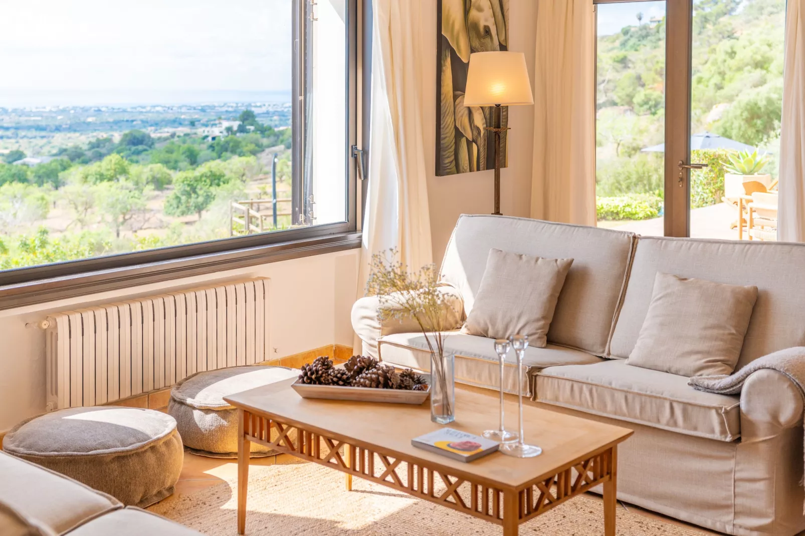 Sa Roca Blanca-Woonkamer