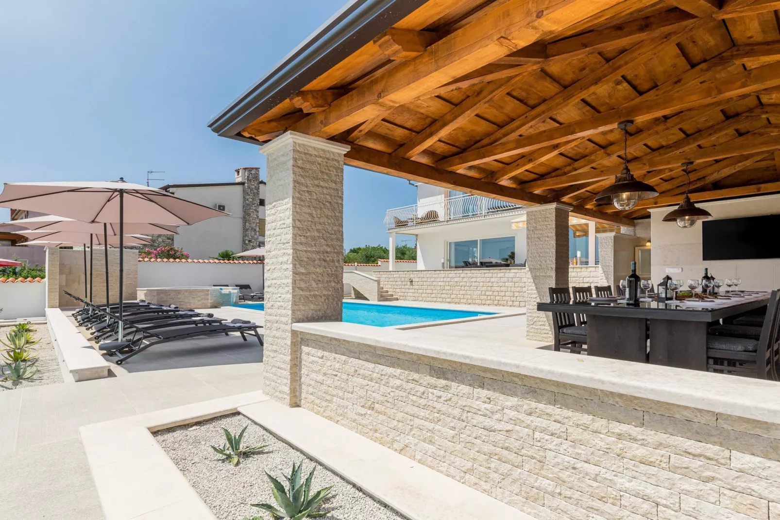Villa Anela-Terrasbalkon