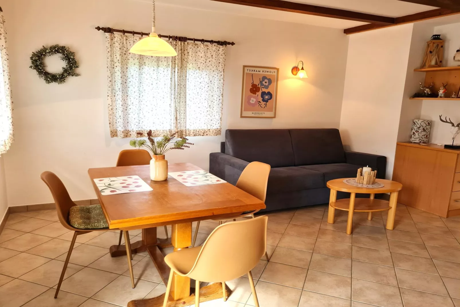 Chalet Mallnock-Woonkamer