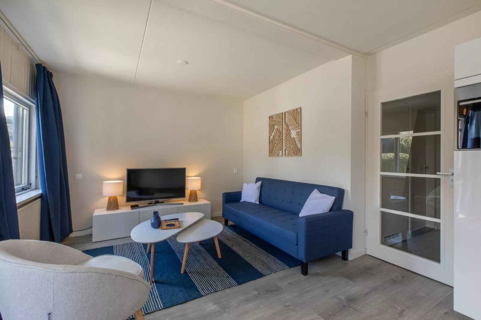 Appartement 'Duinoord' - Duinweg 117-12  Zoutelande-Woonkamer