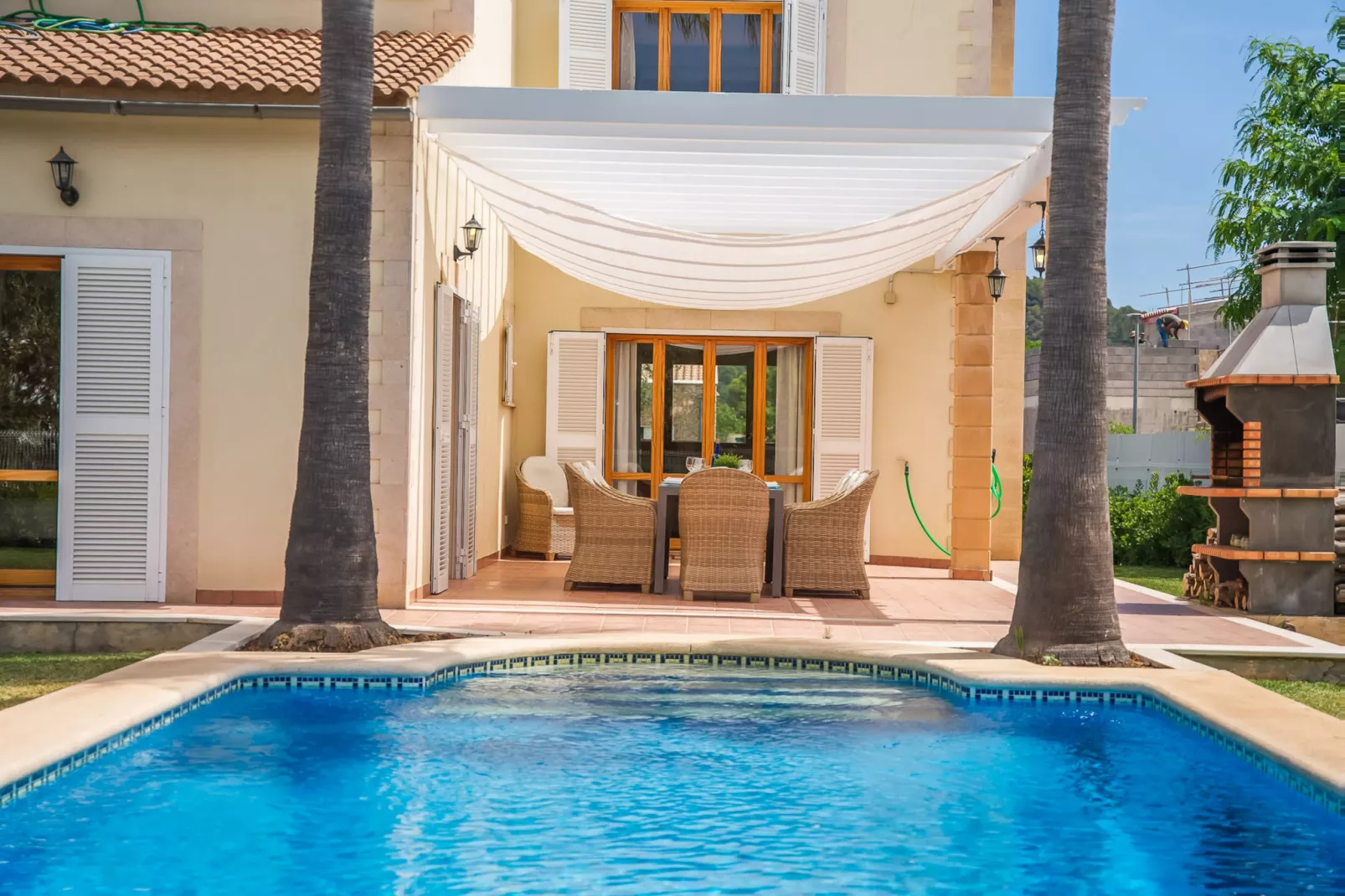Villa la Romana-Buitenkant zomer