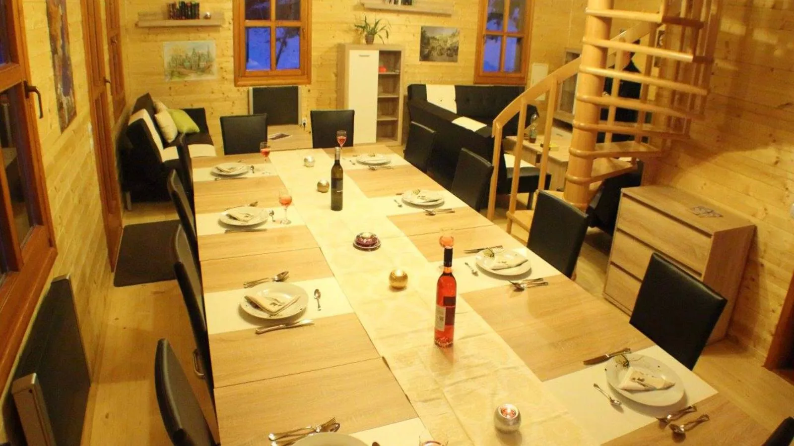 Sternenchalet-Eetkamer