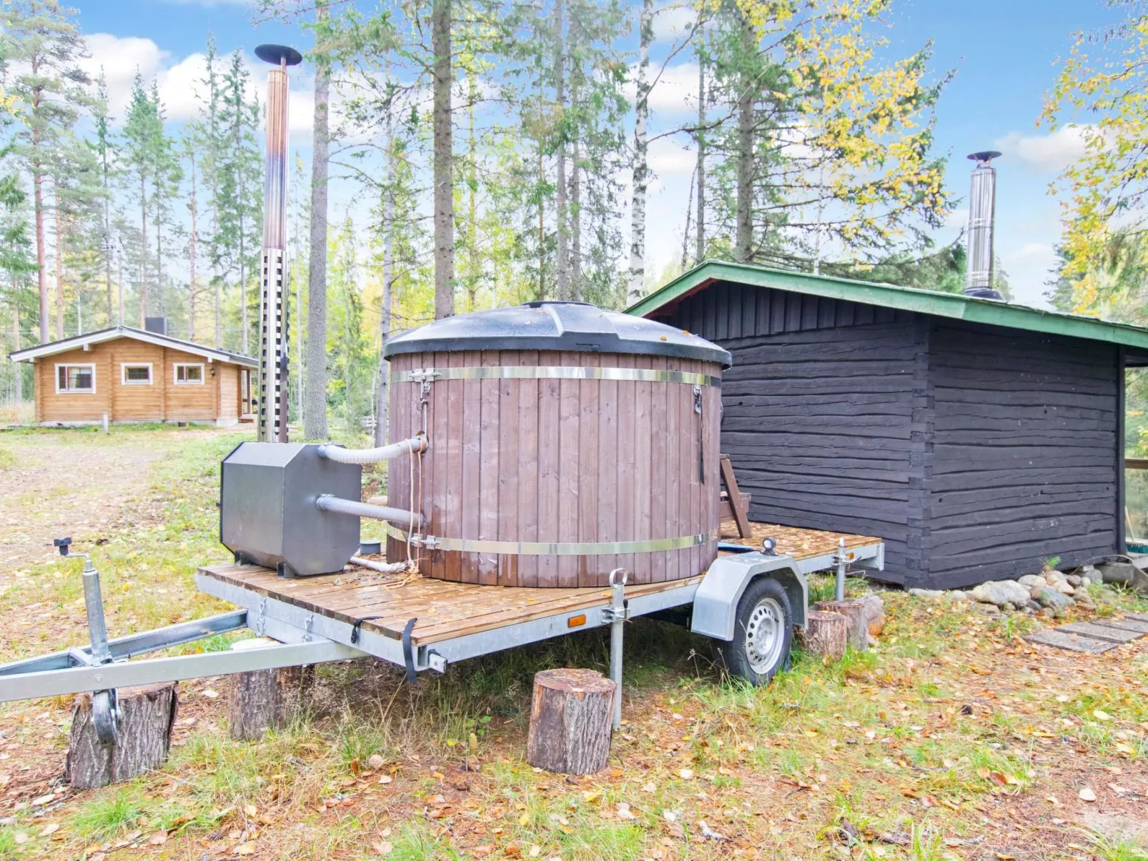 Koskimökki, vaikon loma 3-Buiten
