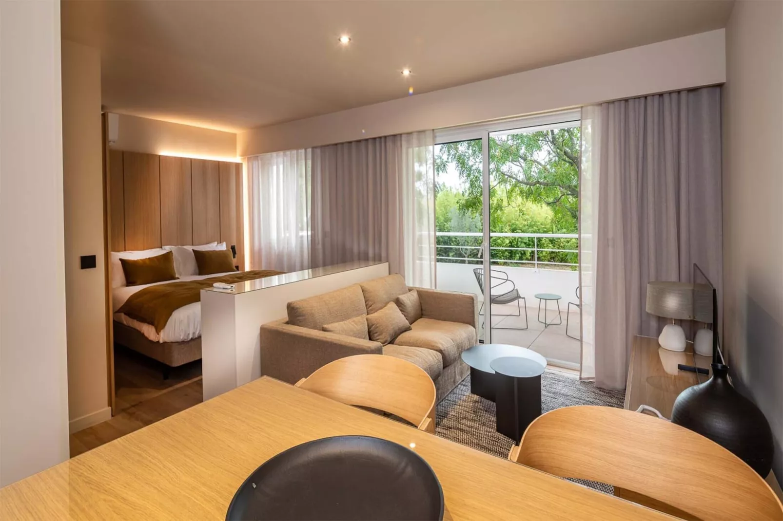 Appartements Horizon Resort- Apartment-Woonkamer