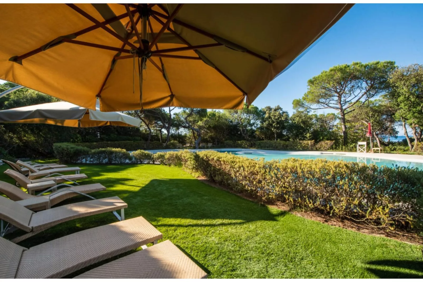 ROCCAMARE RESORT 3-Zi-App Villa Grande Terrasse 75 qm-Zwembad