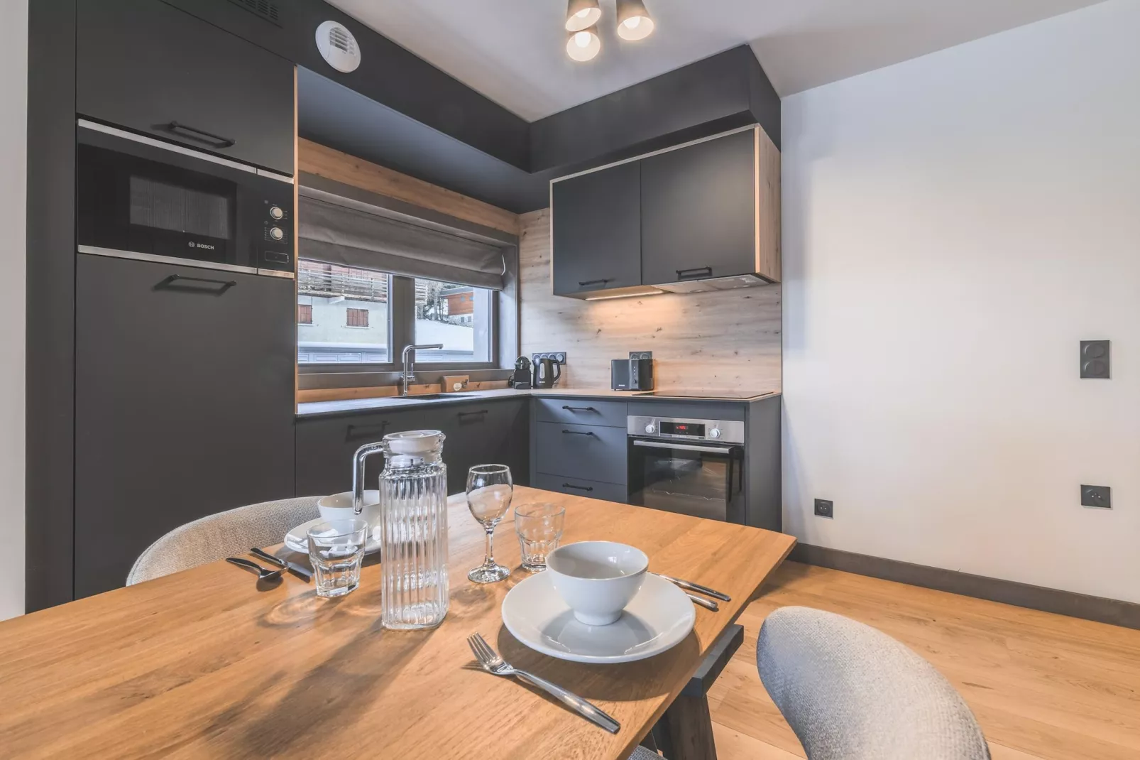 Résidence PLAN PEISEY Le Quartz -A24S-Keuken