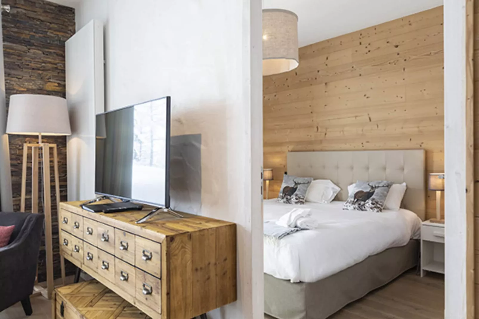 Le Hameau de barthelemy-A36S-Slaapkamer