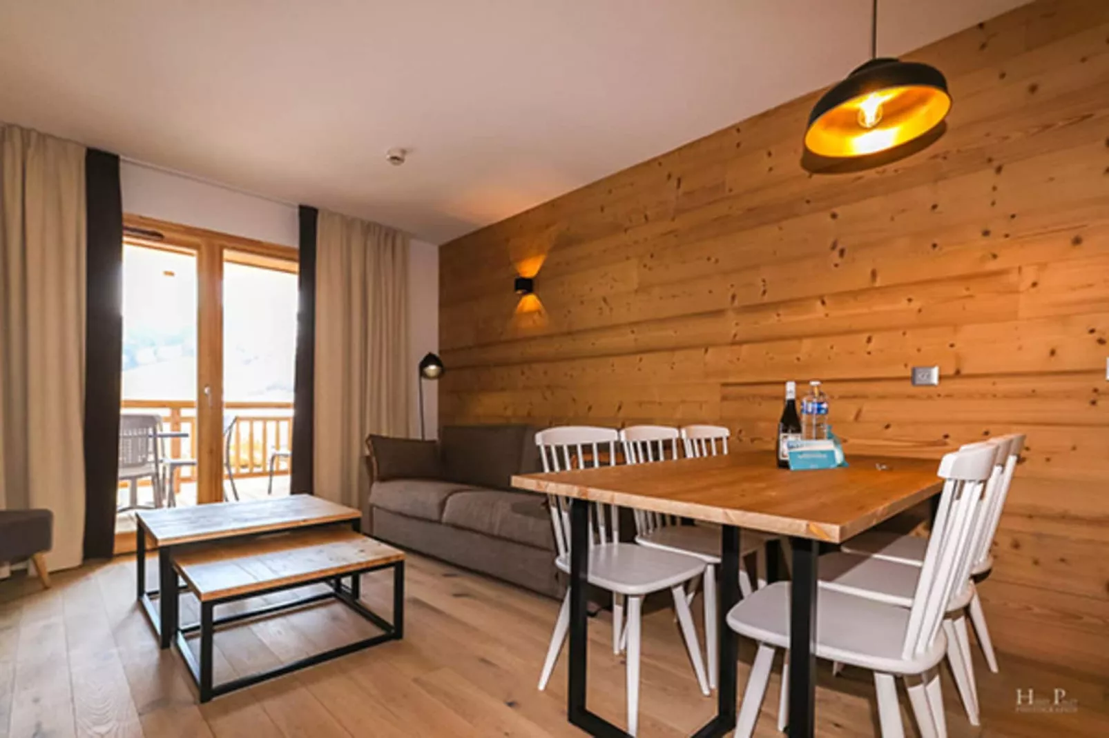 COMBLOUX Les Fermes du Mont Blanc - A24P-Woonkamer