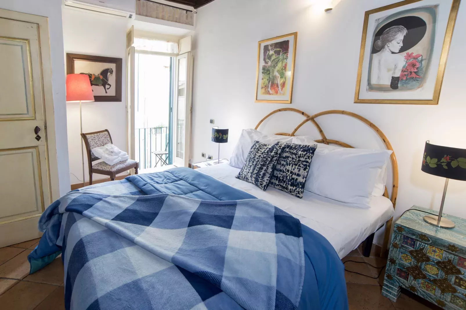 Trevi Fountain Apartment-Slaapkamer