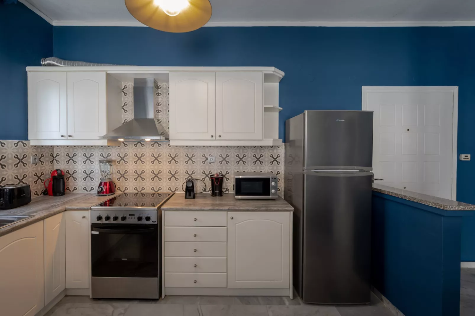 Spyros Villa Apartment 3-Keuken