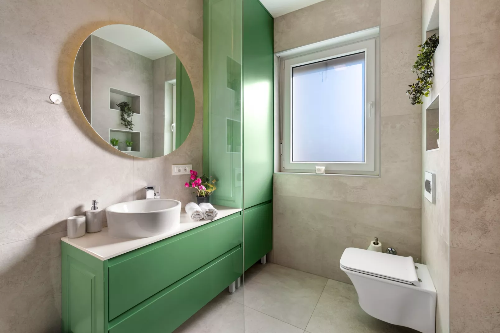 Luxury Apartment Tisa - three bedroom apartment-Badkamer