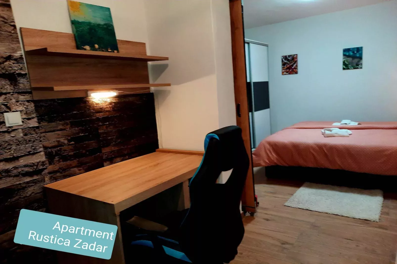 Apartment Rustica - Two bedroom apartment-Slaapkamer