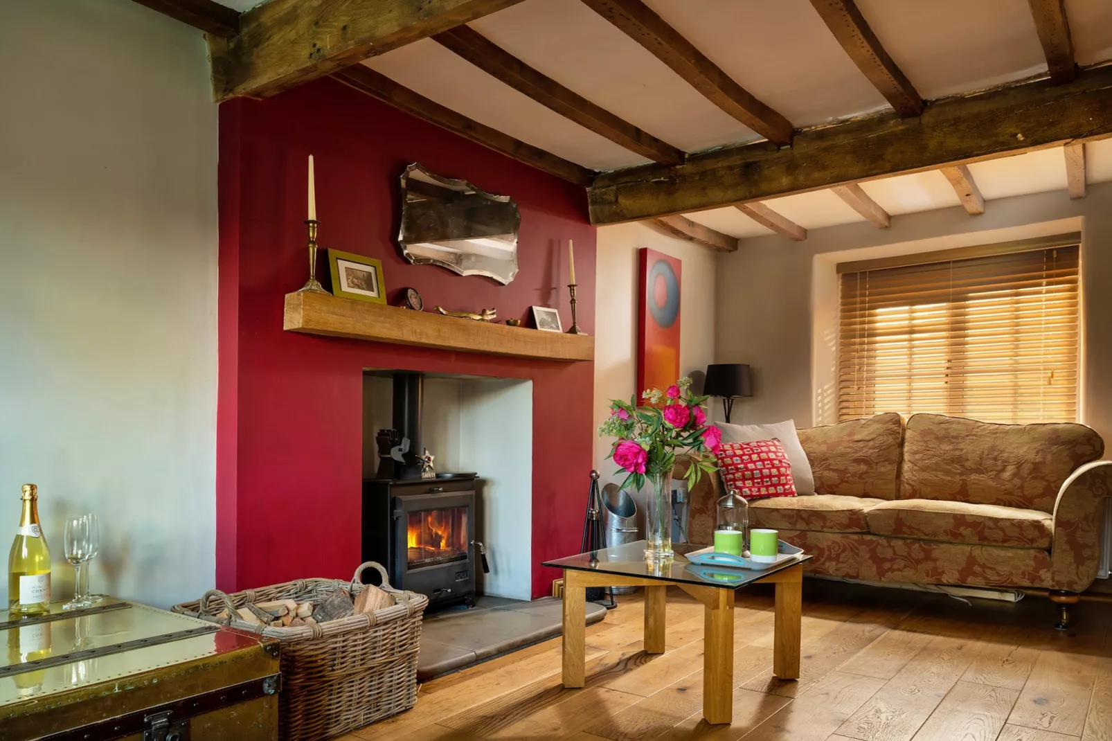 Wye Head Cottage-Woonkamer