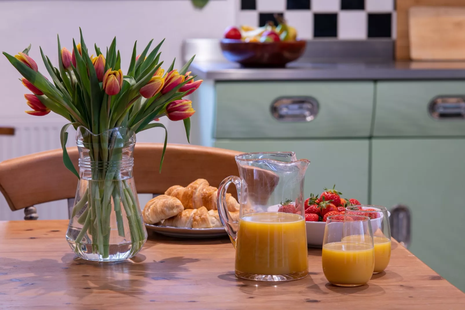 Lower Aylescott Farmhouse-Keuken