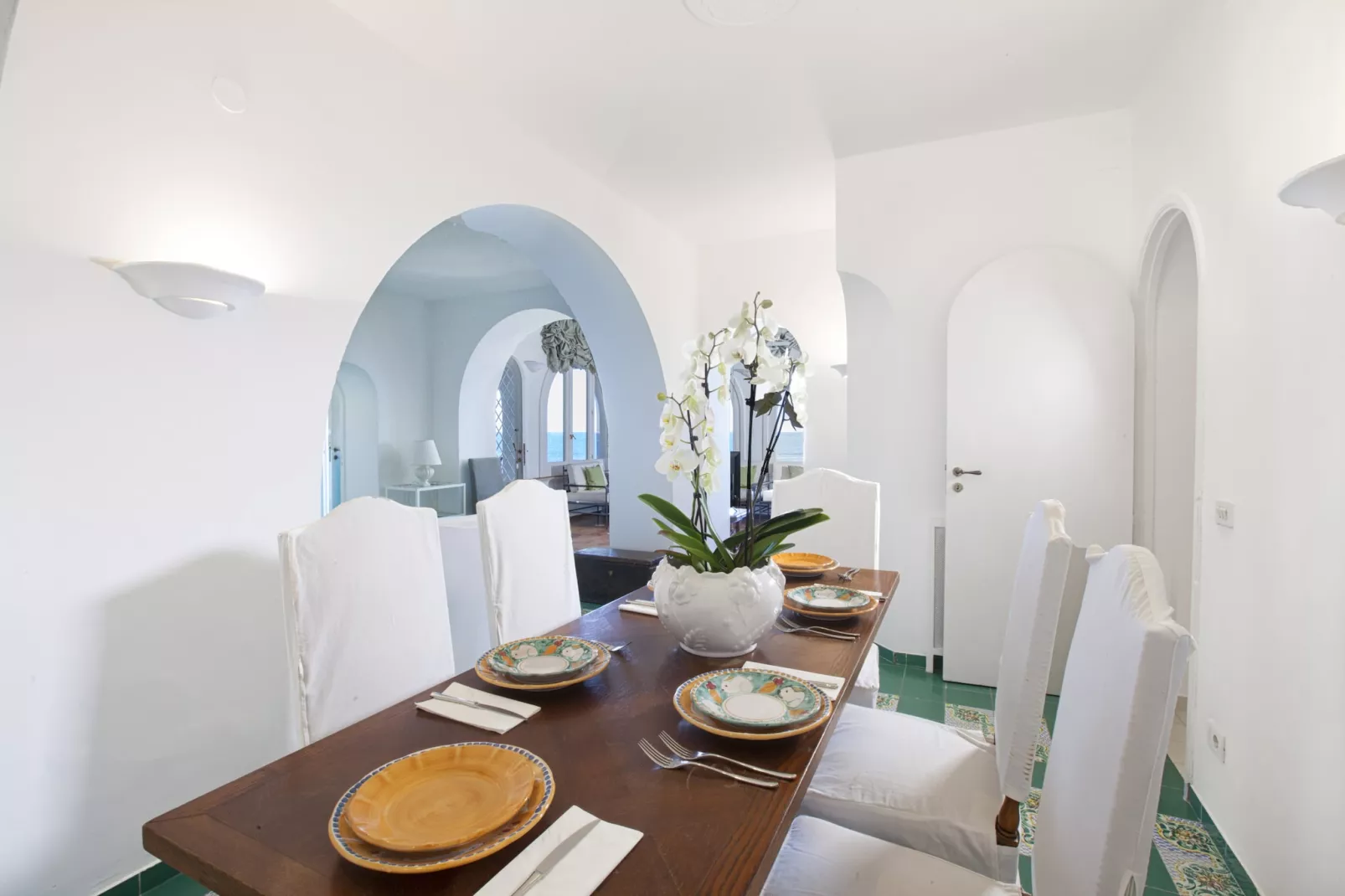 Villa San Montano-Eetkamer