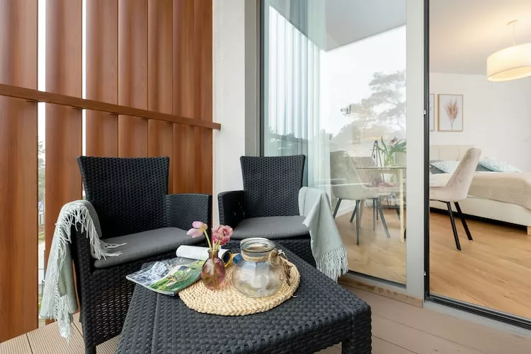 Apartament Mazowiecka 2A Nr 317 Pobierowo-Terrasbalkon