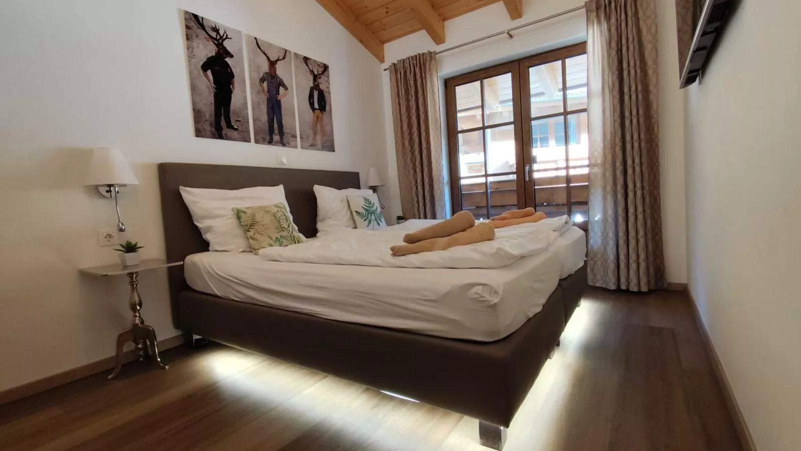 Liftblick Rauris-Slaapkamer