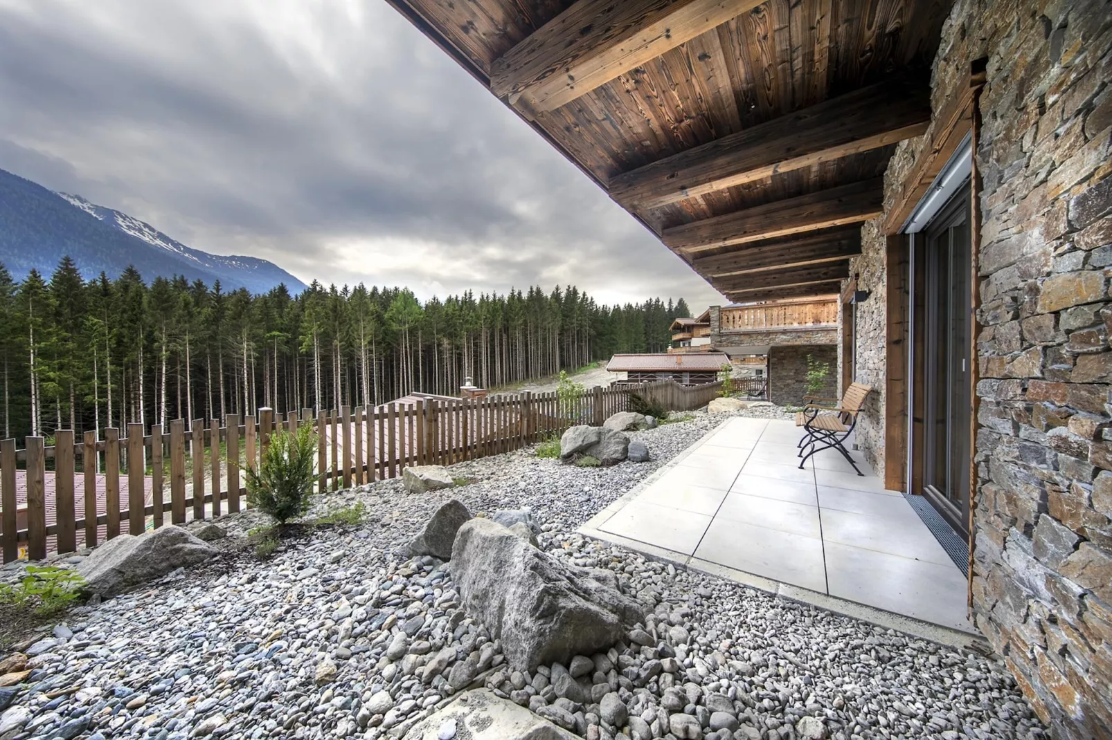 Nationalpark Chalet Grosser Happ-Hal-ontvangst