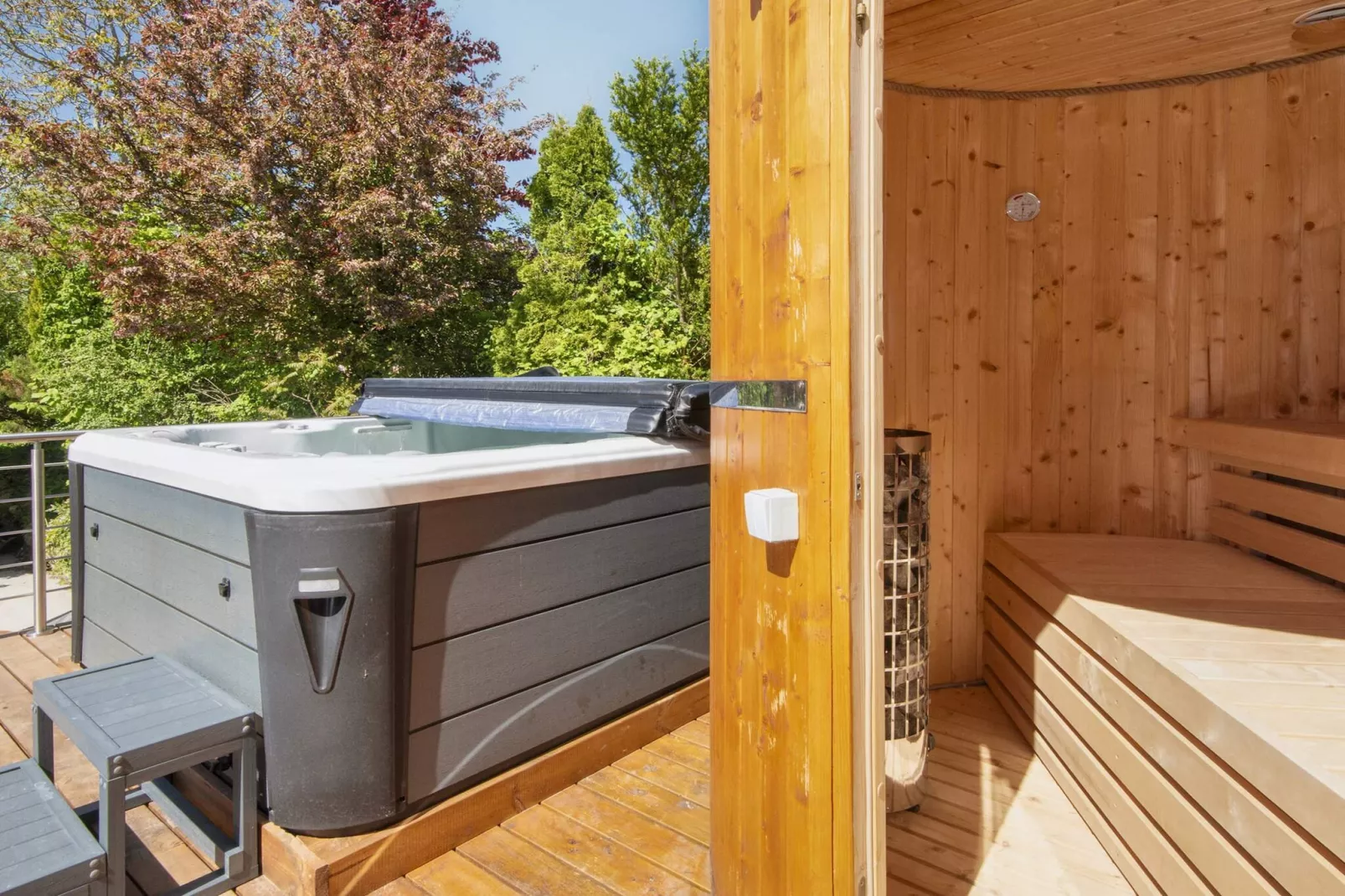 8 persoons vakantie huis in Rønde-Uitzicht