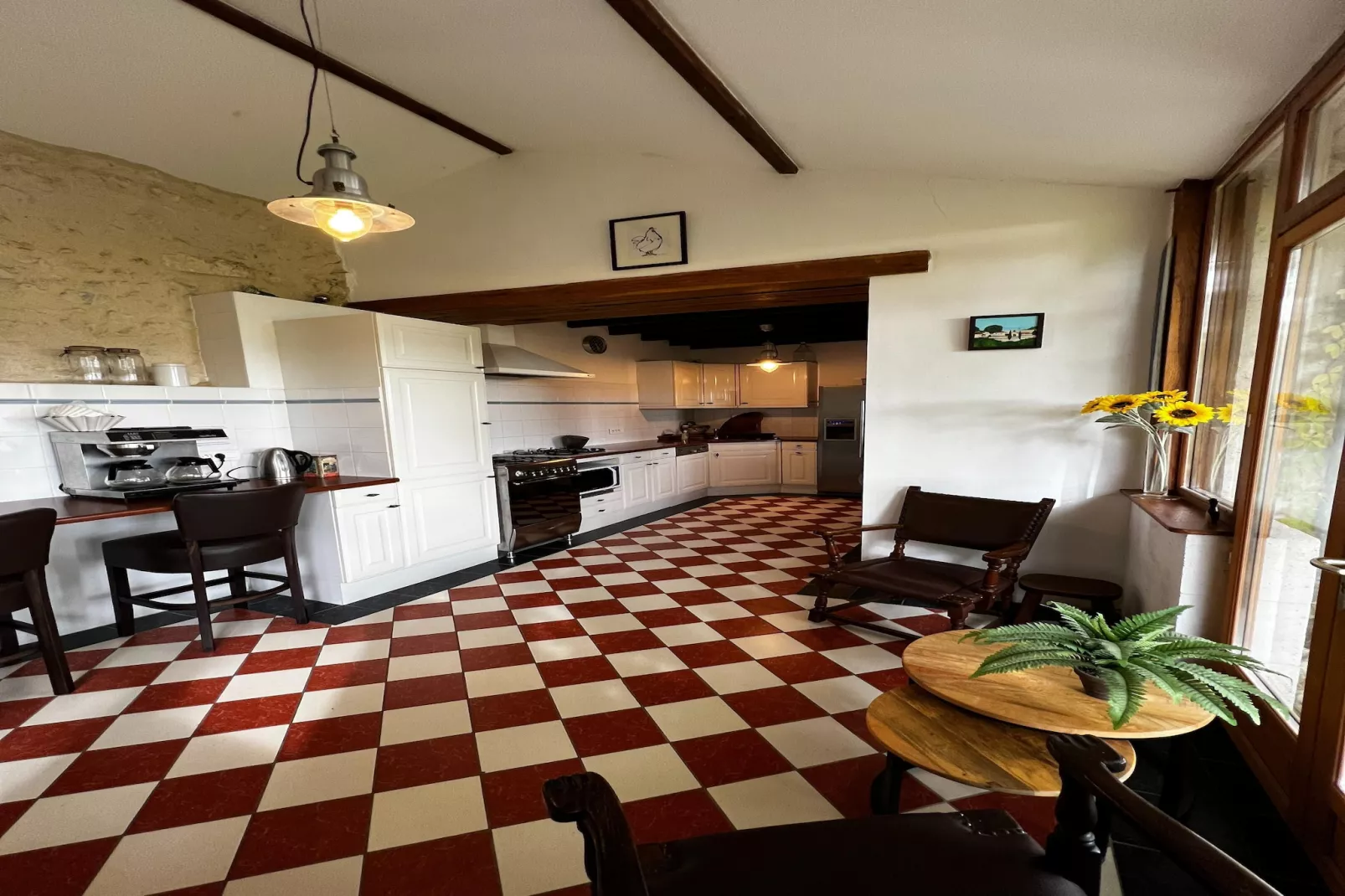 Maison de vacances Lusignac zonder gastverblijf-Keuken
