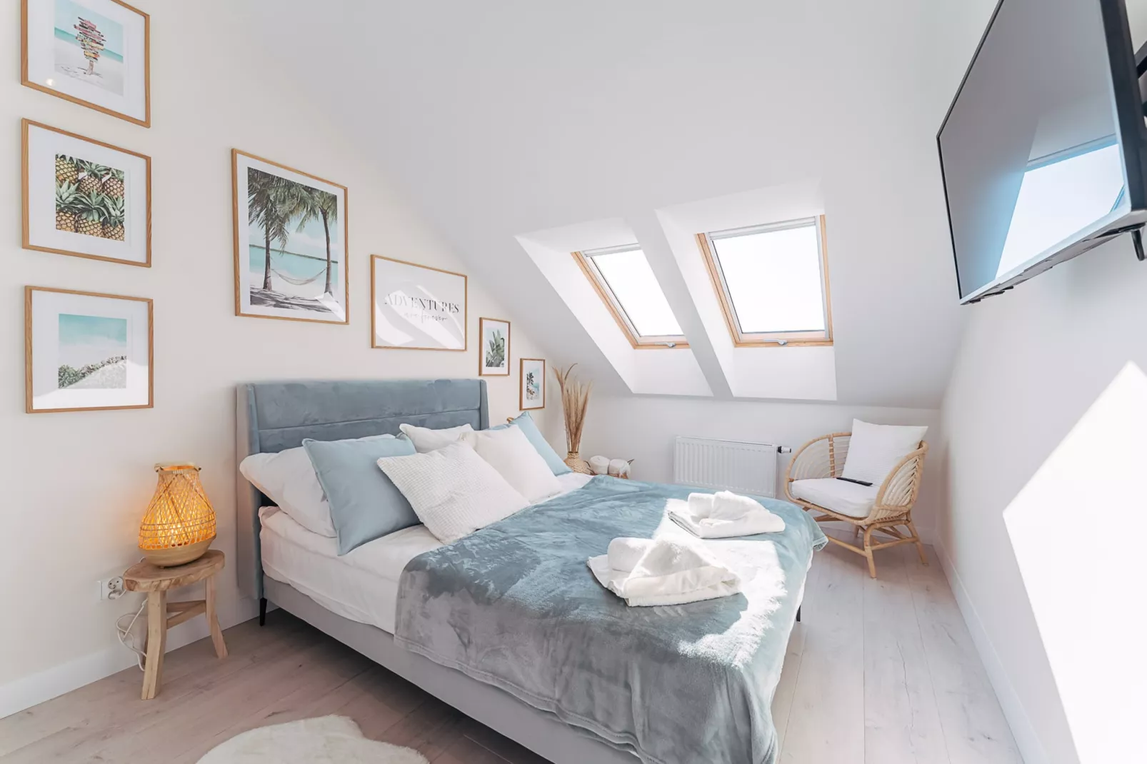 Apartamenty przy Nadmorskiej 104 38m2 Grzybowo-Slaapkamer