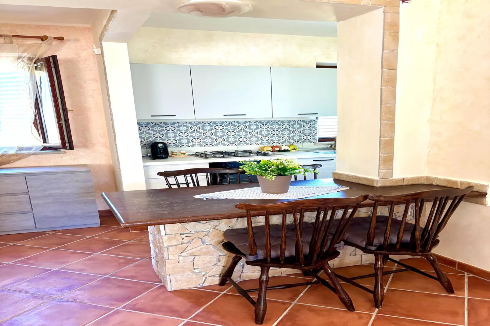 Ferienhaus Francavilla di Sicilia  Villa Uliveto-Keuken