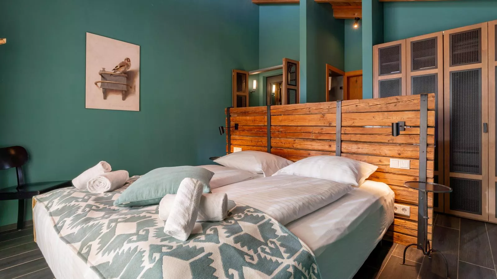 Chalet Schneelöwe S-Slaapkamer