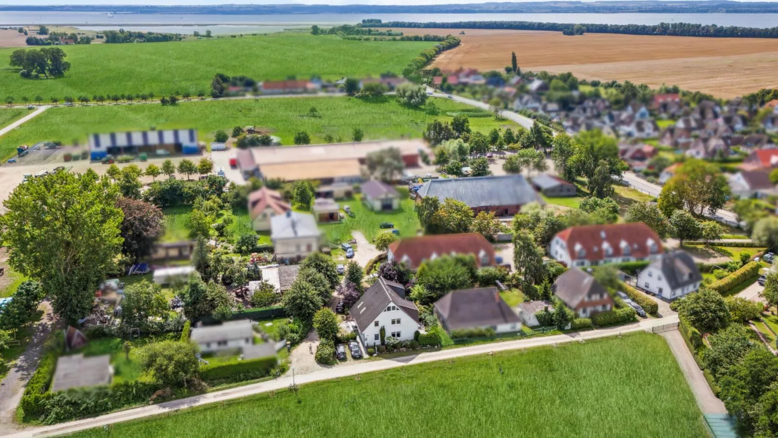 Nordlicht - Leuchtturm OG-Gebieden zomer 1km