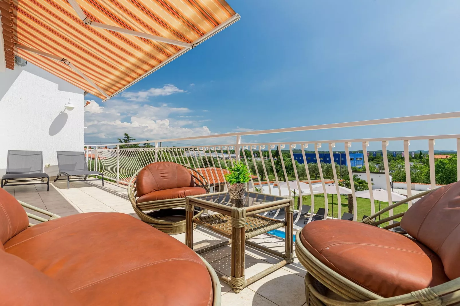 Villa Anela-Terrasbalkon