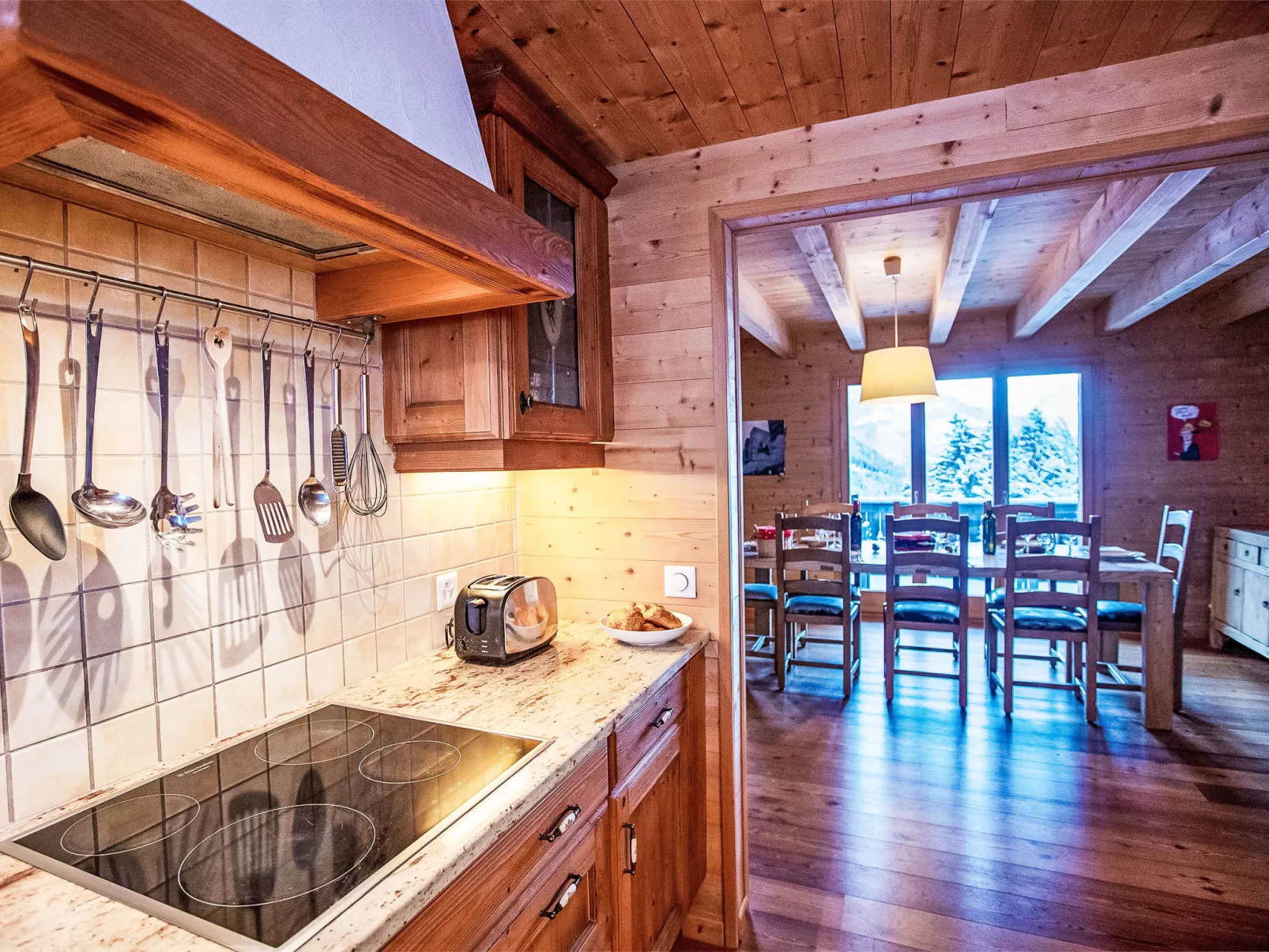 Chalet Casablanca-Binnen