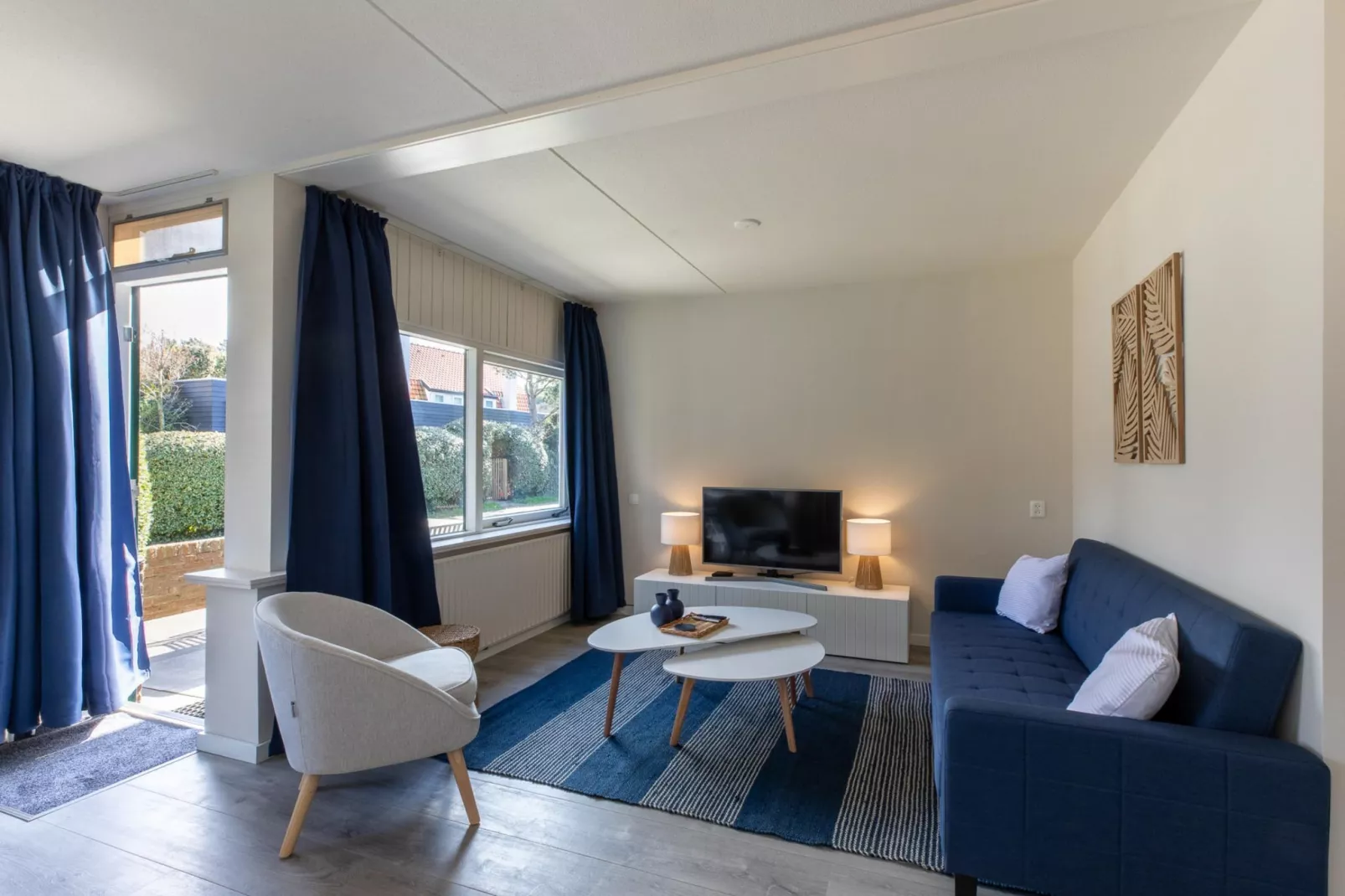 Appartement 'Duinoord' - Duinweg 117-12  Zoutelande-Woonkamer