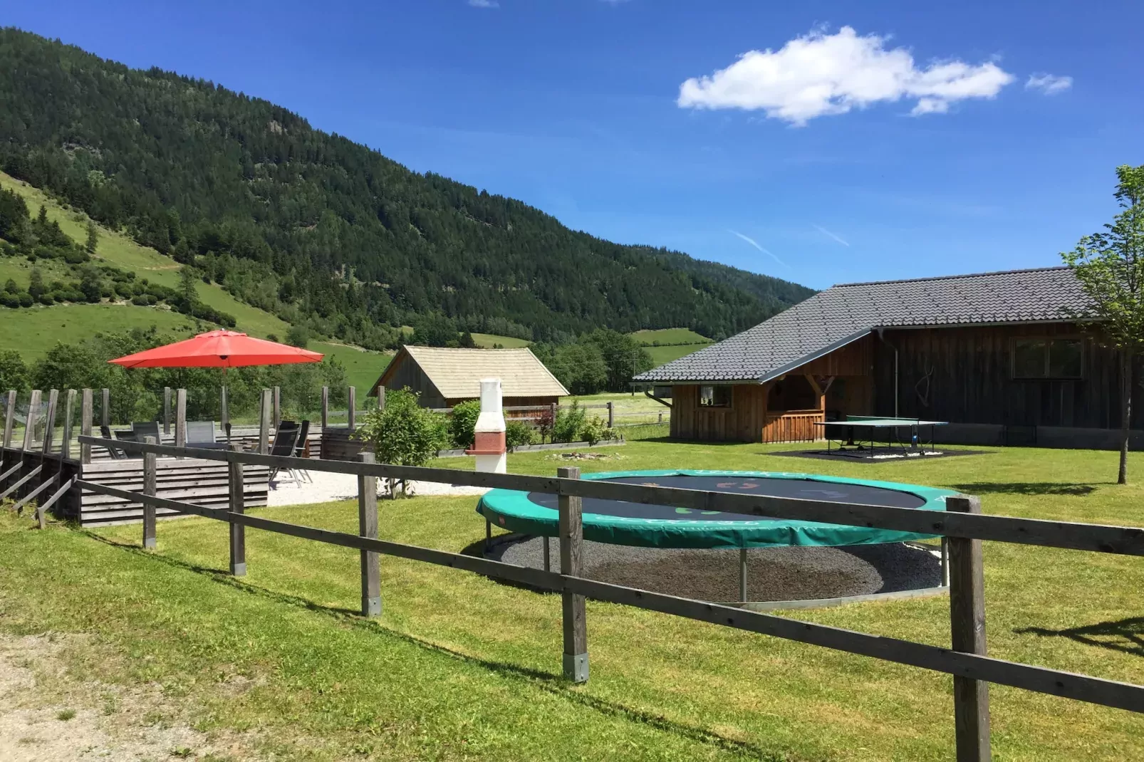 Gurkhof  - Top 1 Nockhaus (Erdgeschoss)-Buitenkant zomer