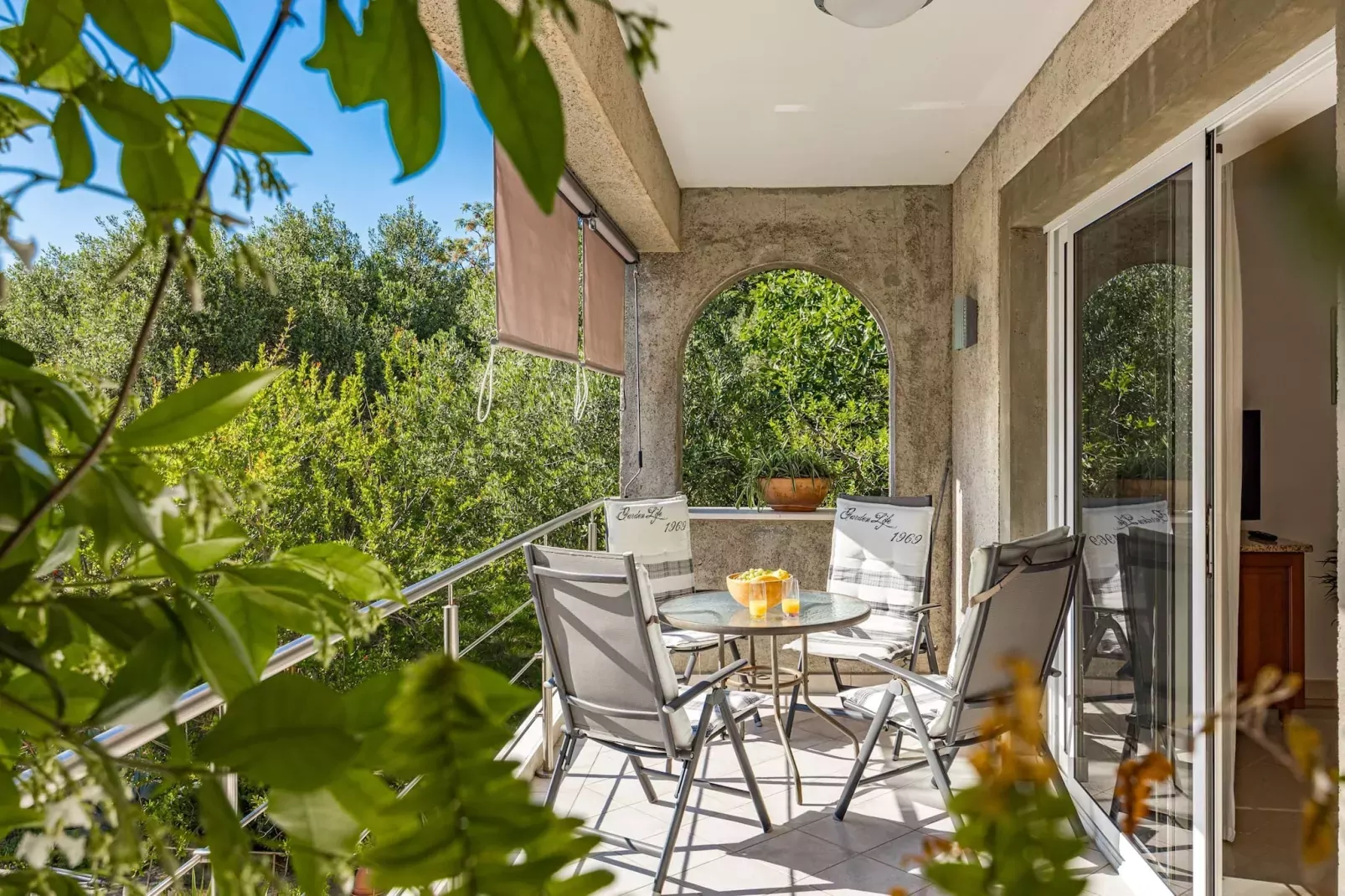 Blanka A1 - Shared Jacuzzi, Magical Garden-Terrasbalkon
