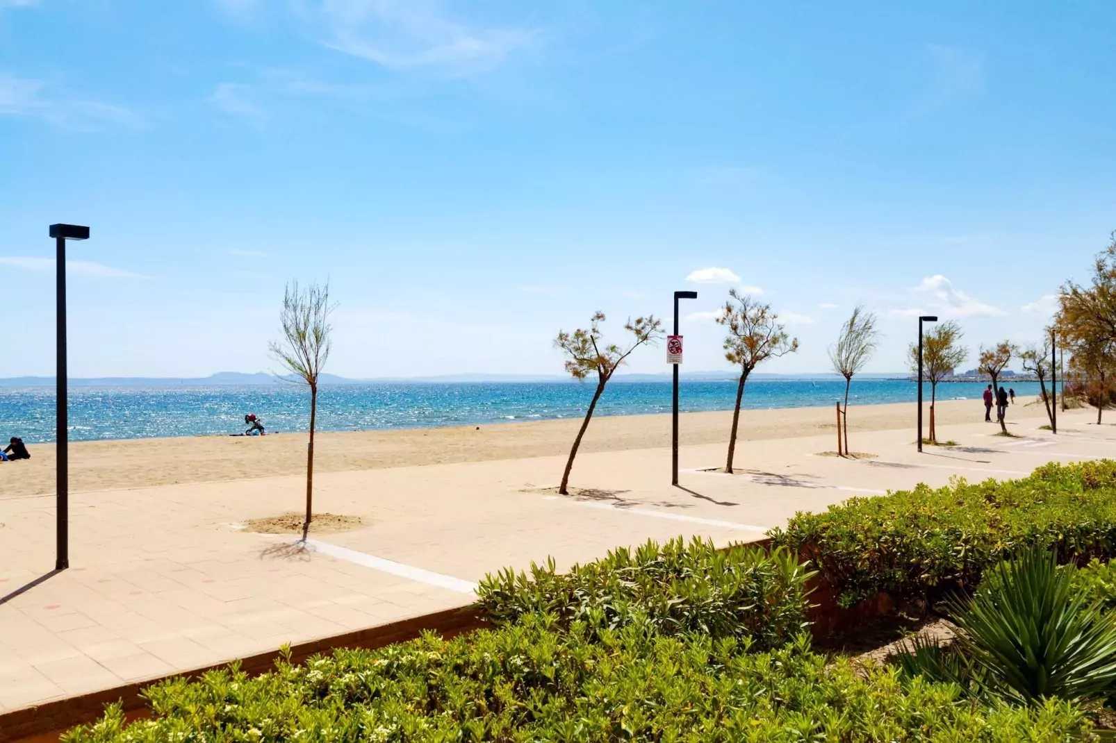 1224 LA PLAGE vista Mar-Gebieden zomer 1km