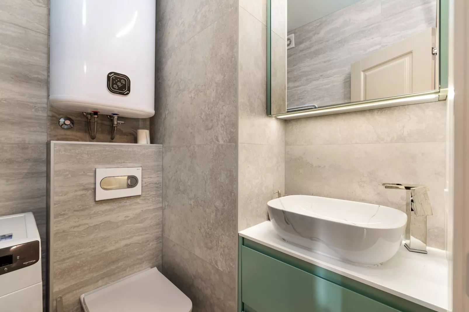 Luxury Apartment Tisa - three bedroom apartment-Badkamer