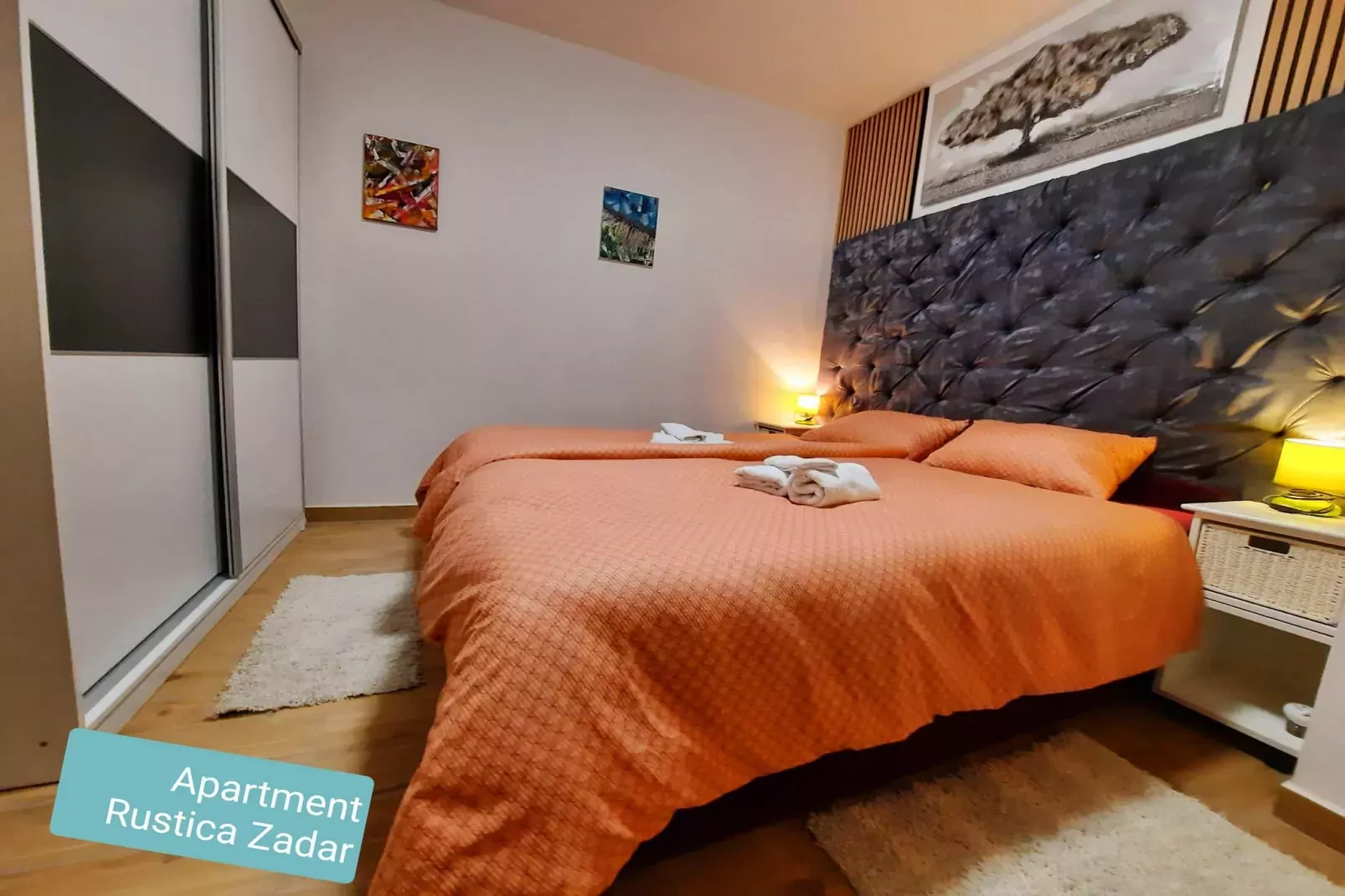 Apartment Rustica - Two bedroom apartment-Slaapkamer