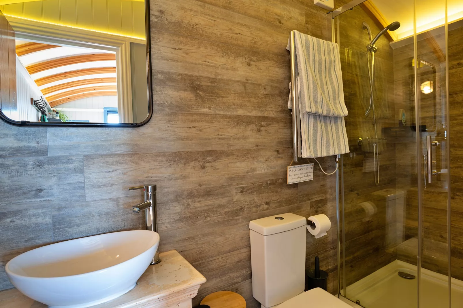 Driftwood-Badkamer