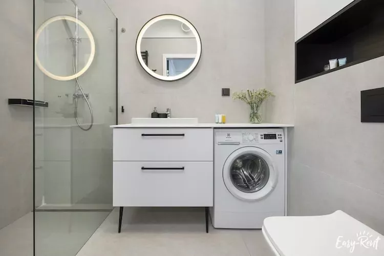 Apartament Szczecińska 3/206 Niechorze-Badkamer