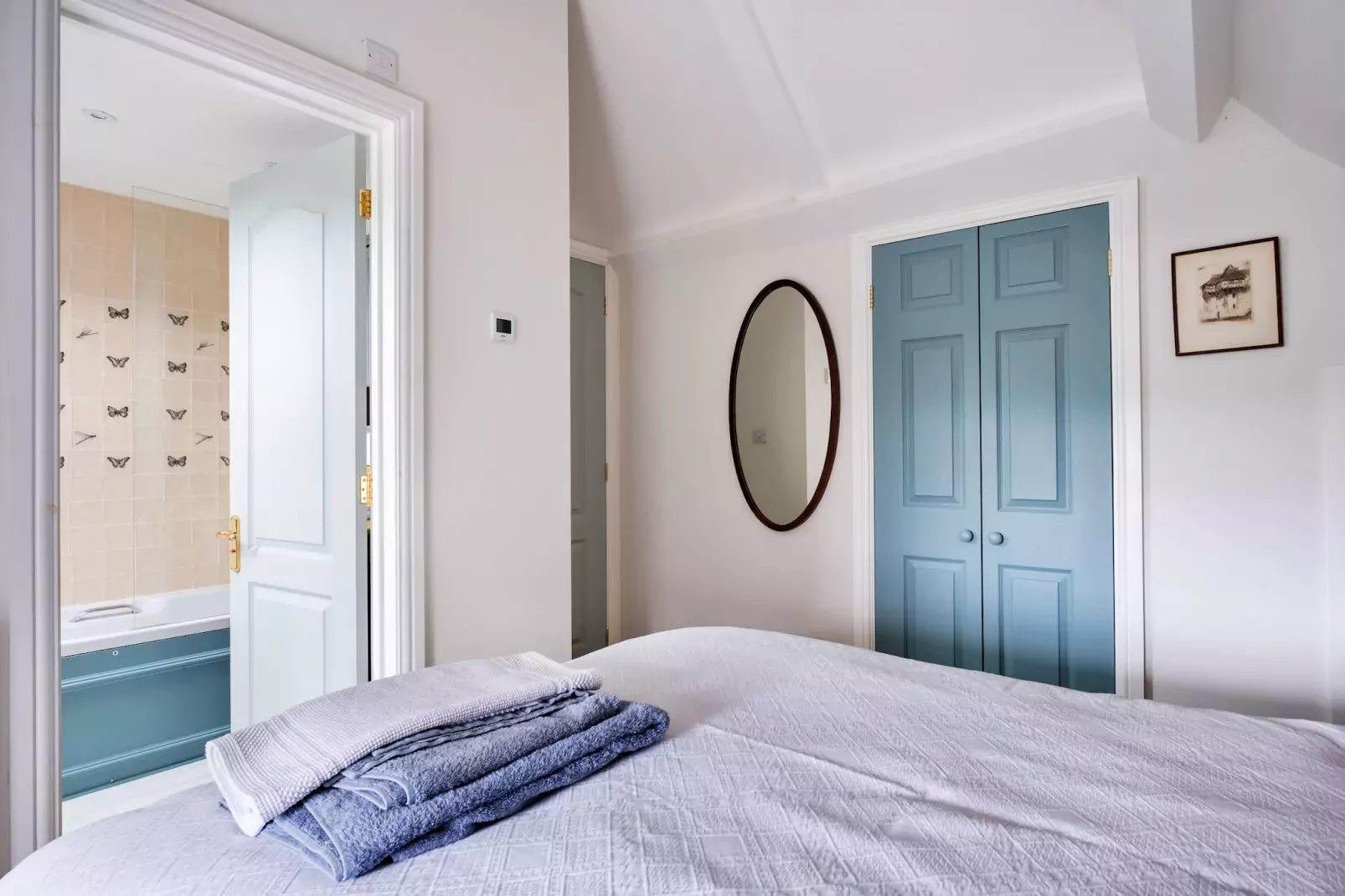 Coach House Wellbeing Retreat-Slaapkamer