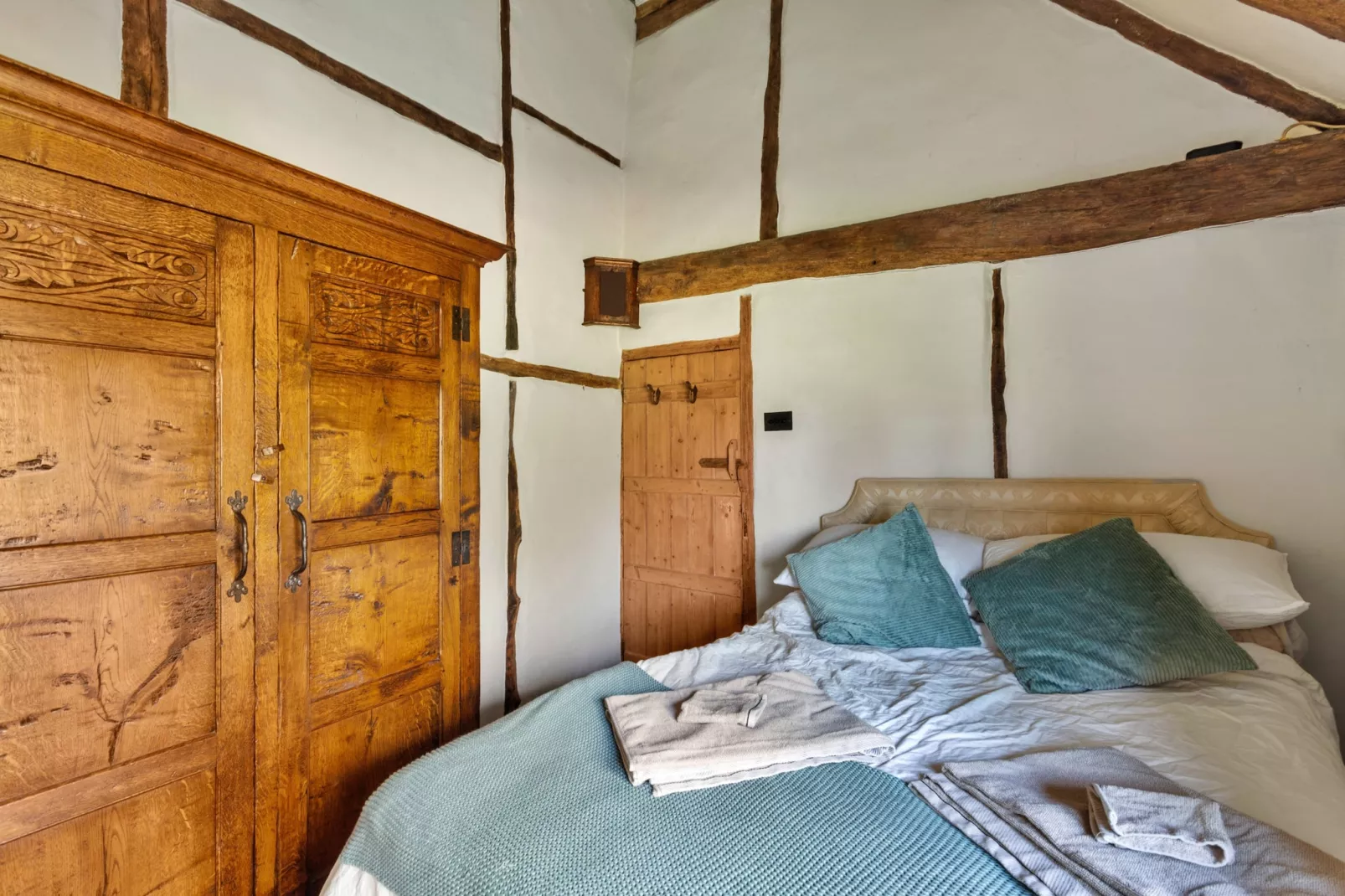 Sandhill Cottage with Hot Tub-Slaapkamer