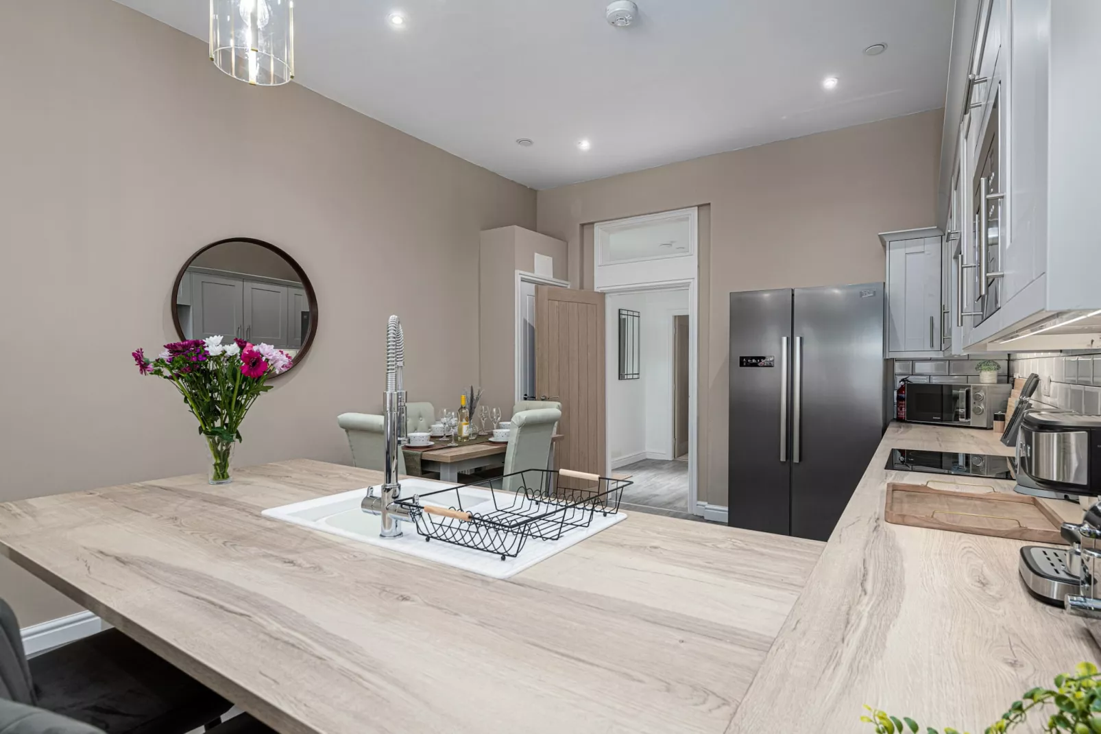 Peace Retreats Apartment - Pwllheli-Keuken